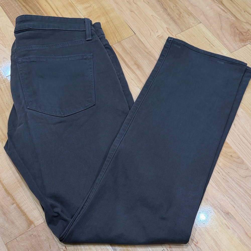 J Brand Classic Dark Gray Straight Leg Pants